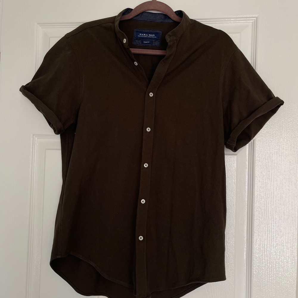 Zara Mens Button Up
